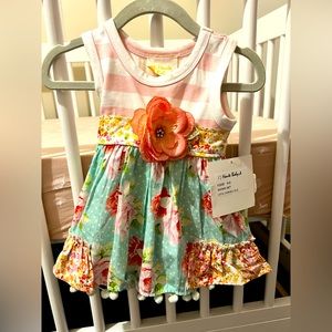 Haute baby dress/short set